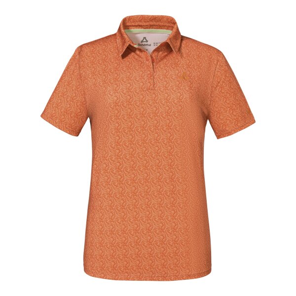 SCHÖFFEL Hiking Polo Shirt Style Fraydo DONNA apricot glow (13836_5115)
