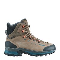 LOWA RANDIR GTX MID Ws TREKKING SCHUH DAMEN stein/petrol...