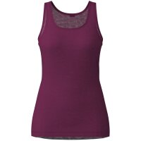 LÖFFLER SINGLET MERINO LIGHT DAMEN bordeaux (28715_519)