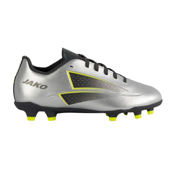 JAKO OPURA Academy FUSSBALLSCHUHE JUNIOR FG/AG silber/anthrazit (5555_677)