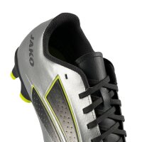 JAKO OPURA Academy FUSSBALLSCHUHE JUNIOR FG/AG silber/anthrazit (5555_677)