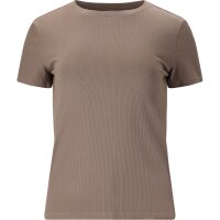 ATHLECIA Tinashe Rib S/S T-SHIRT DAMEN greige...