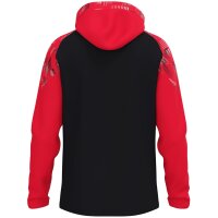 JAKO Kapuzenjacke Sonic black/red (6826_812)
