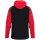JAKO Kapuzenjacke Sonic black/red (6826_812)