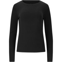 ATHLECIA Lenga Rib L/S Shirt DAMEN black (EA261340_1001)