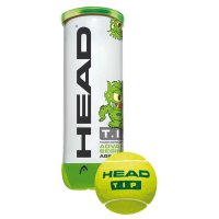 HEAD T.I.P BALLS yellow/green Tubo con 3 Palle- 25% /...