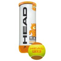 HEAD T.I.P BALLS orange/yellow Tube mit 3 Bällen...