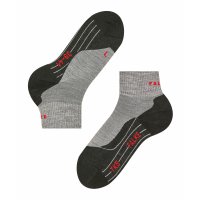 FALKE TK5 Hiking Short Trekking socks UOMO light grey (16461_3403) Size 44-45