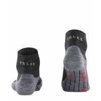 FALKE TK5 Hiking Short Trekking Socks DONNA asphalt mel....