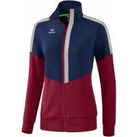 ERIMA Squad Worker Jacket DONNA new navy/bordeaux/silver...