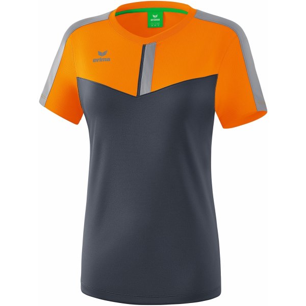 ERIMA Squad T-Shirt DONNA new orange/slate grey/monument grey (1082015)