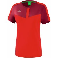 ERIMA Squad T-Shirt DONNA bordeaux/red (1082017)
